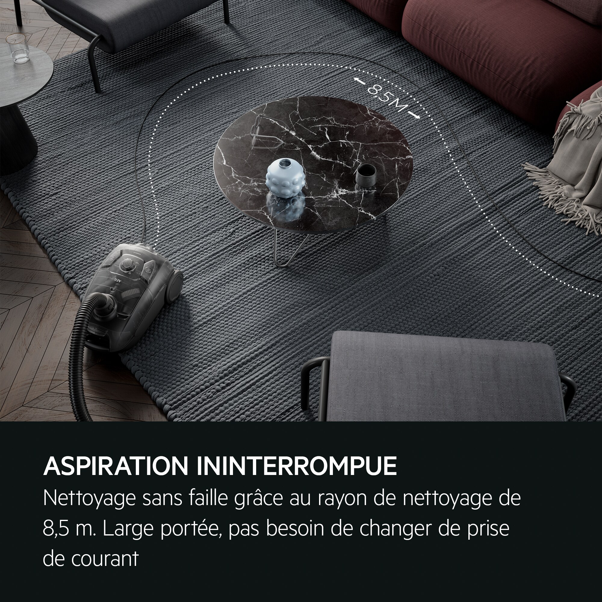 AEG - Aspirateur avec sac - AB51C2DR