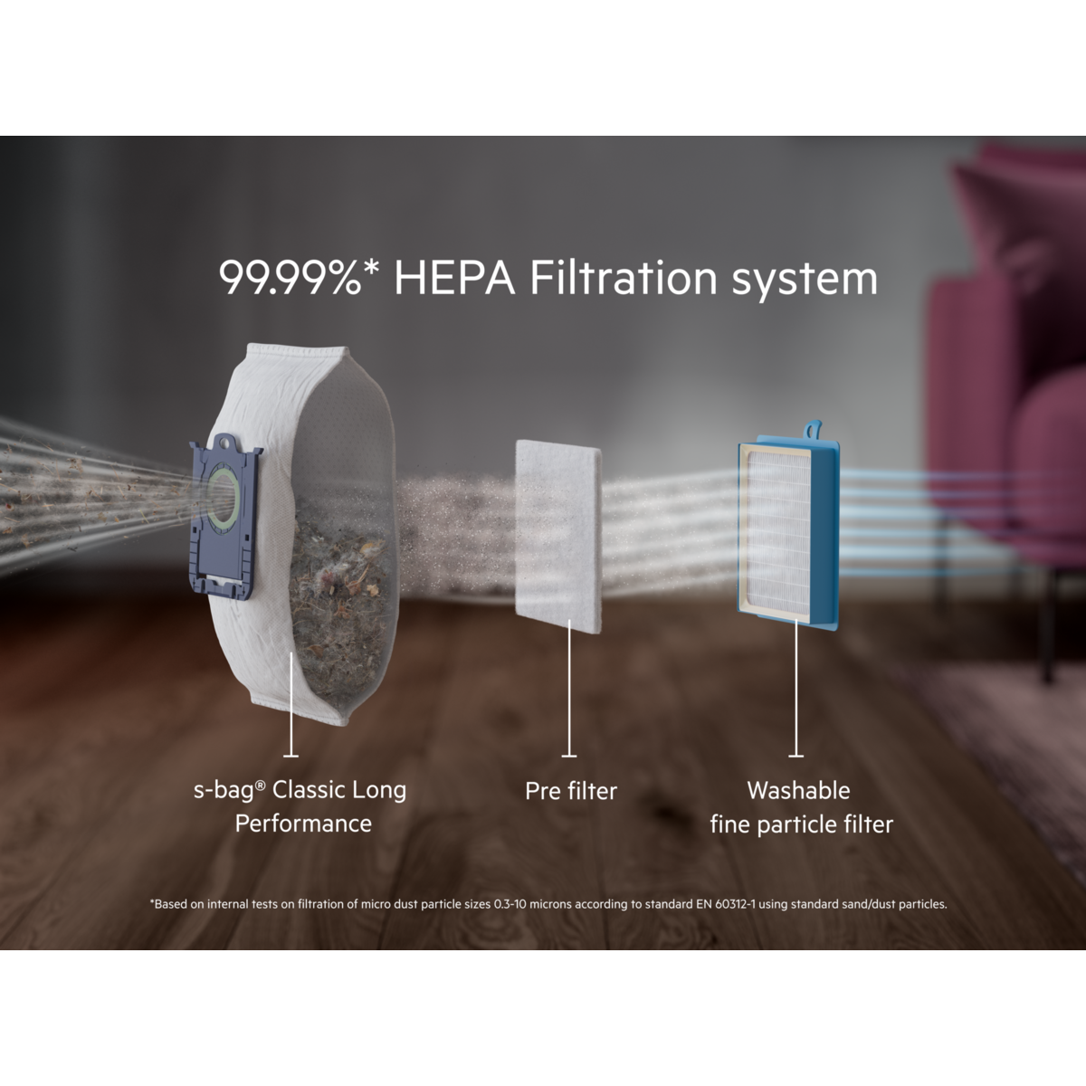 AEG - Aspirateur avec sac - AB61C3CR