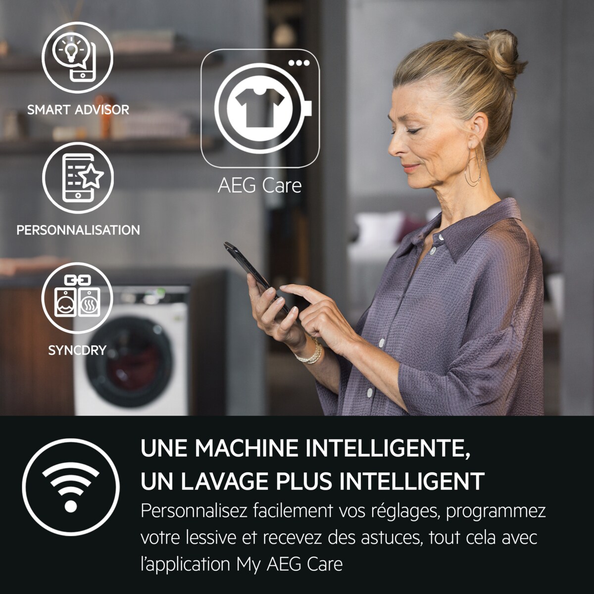 AEG - Sèche-linge pompe à chaleur - TR86CBC86
