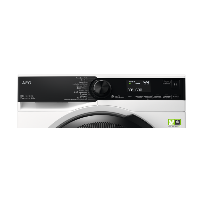 AEG - Wasmachine met voorlader - LR86CB86