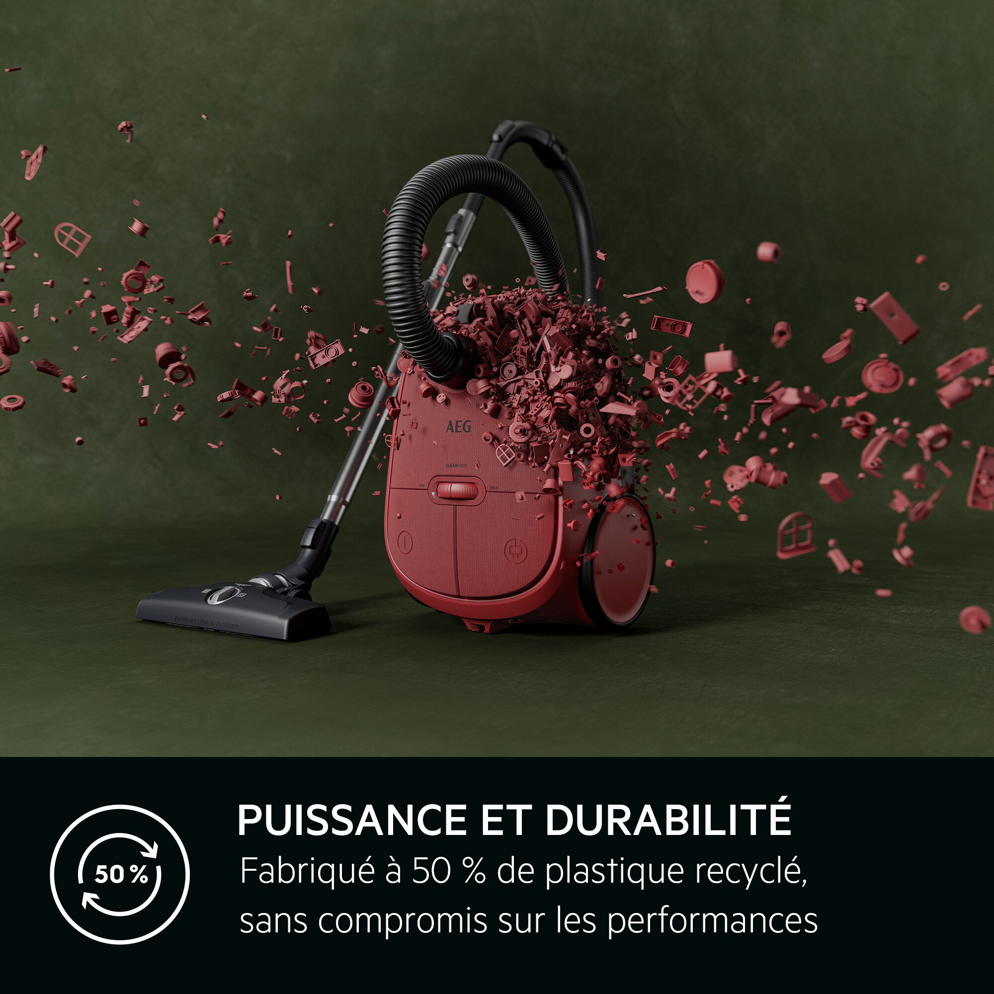 AEG - Aspirateur avec sac - AB61C3CR