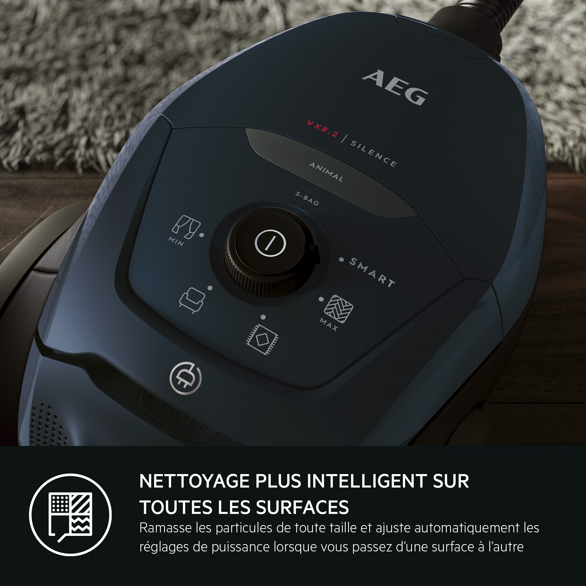 AEG - Aspirateur avec sac - VX82-1-ANI