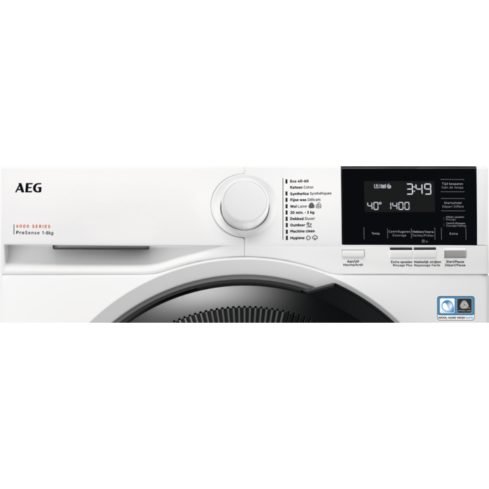 AEG - Wasmachine met voorlader - L63FR84N4B