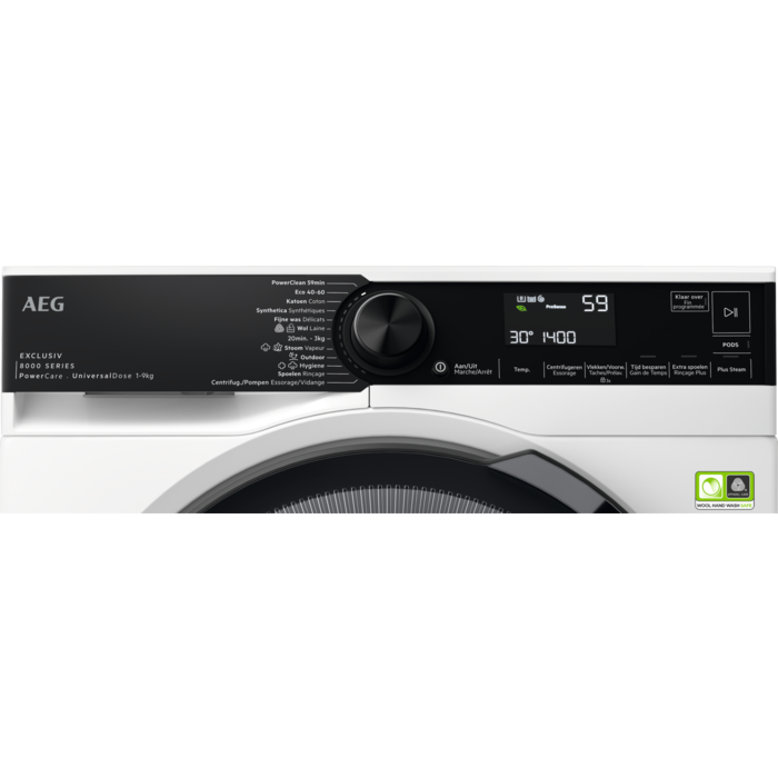 AEG - Wasmachine met voorlader - LR86XU946