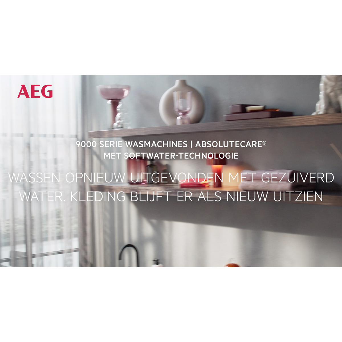 AEG - Wasmachine met voorlader - LR97C168