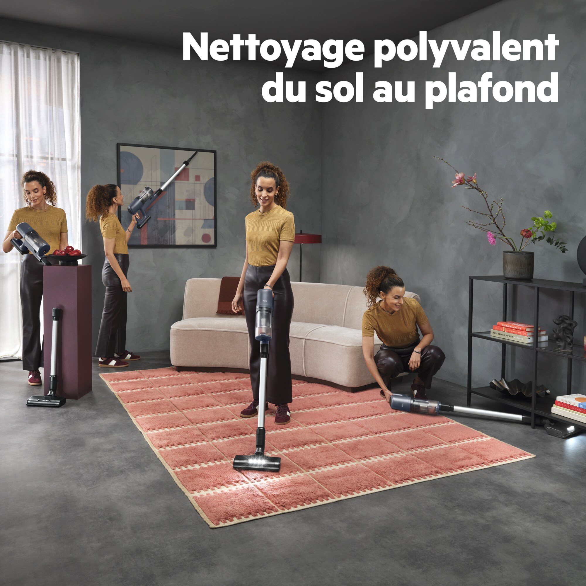 AEG - Aspirateur balai sans fil - AP61AB21DB