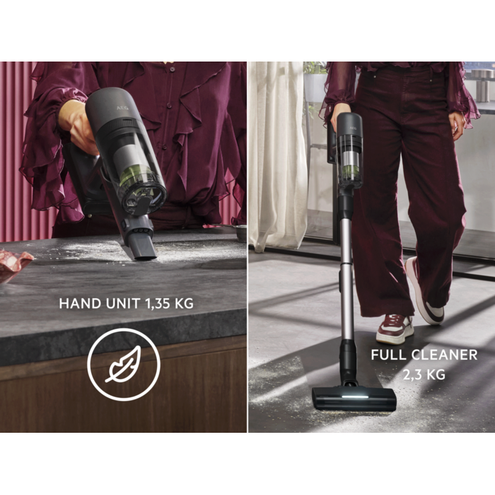 Ultra-light yet powerful, a versatile cleaner ready for every room