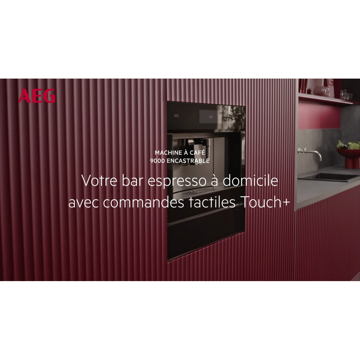 AEG - Machine à café encastrable - CK9100B