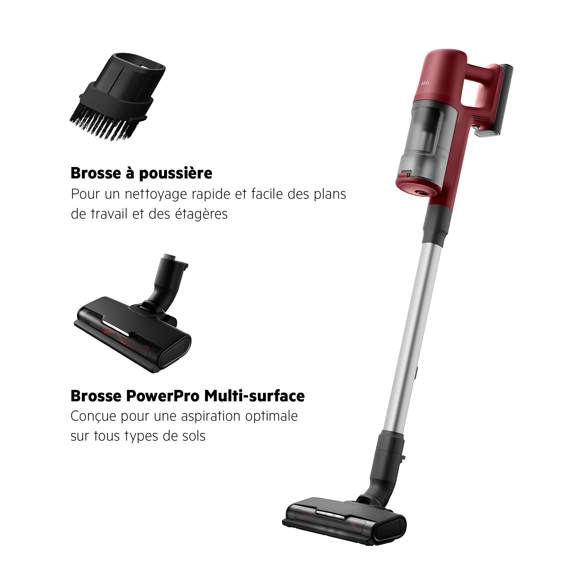 AEG - Aspirateur balai sans fil - AP61CB21DR