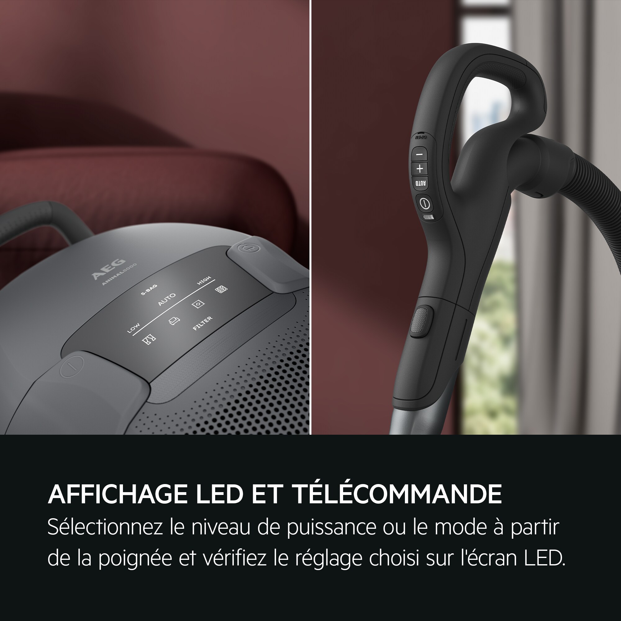 AEG - Aspirateur avec sac - AB81A2DG
