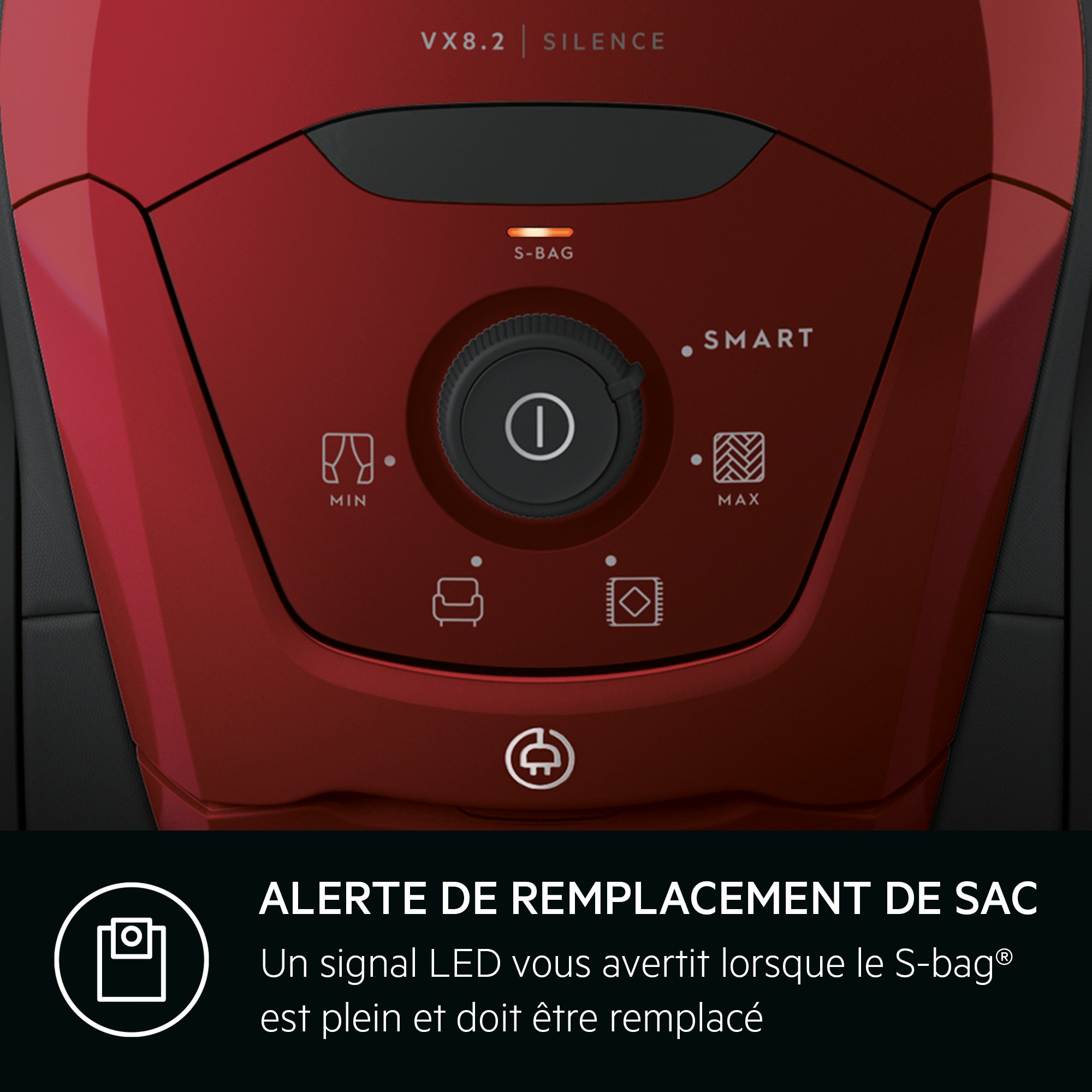 AEG - Aspirateur avec sac - VX82-1-2CR