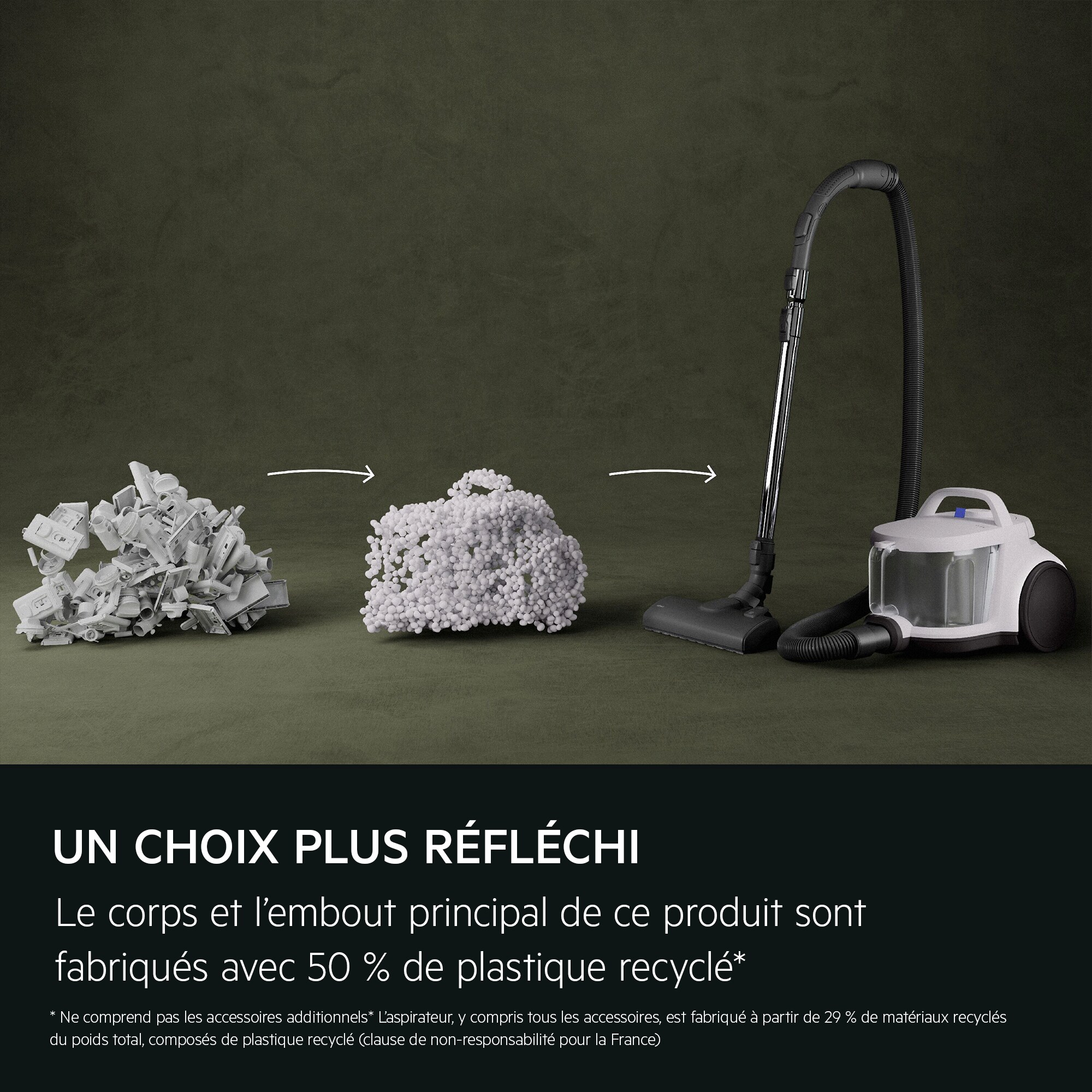 AEG - Aspirateur sans sac - AL51C2SW