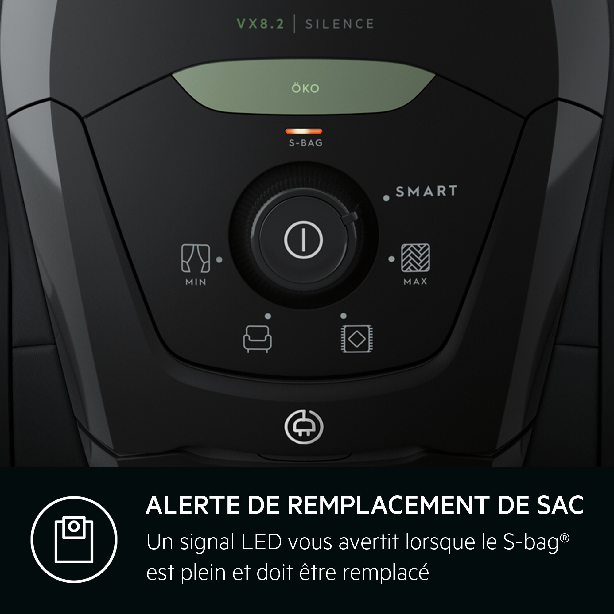 AEG - Aspirateur avec sac - VX82-1-ECO