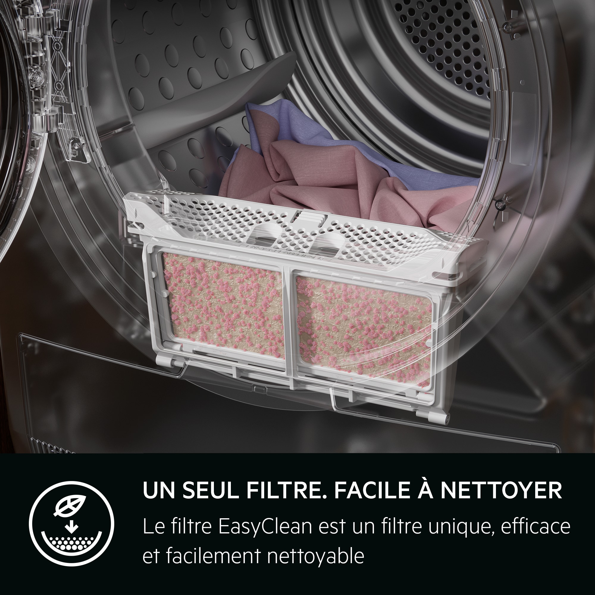 AEG - Sèche-linge pompe à chaleur - TR77L10Z