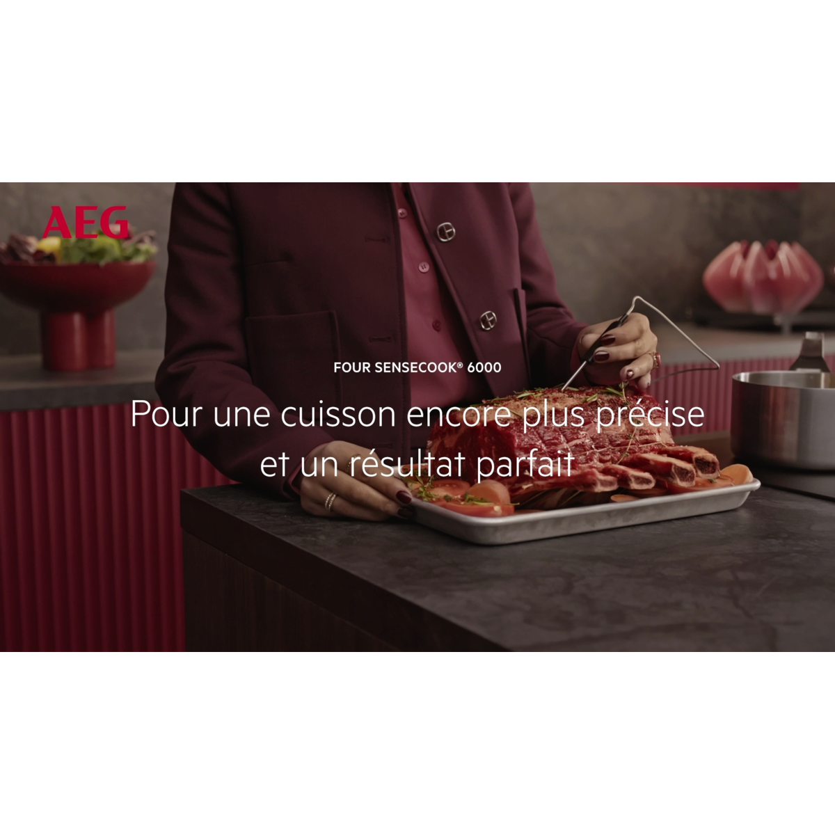 AEG - Four encastrable 60 cm - NBS6C521AB