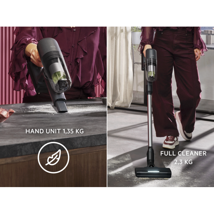 Ultra-light yet powerful, a versatile cleaner ready for every room