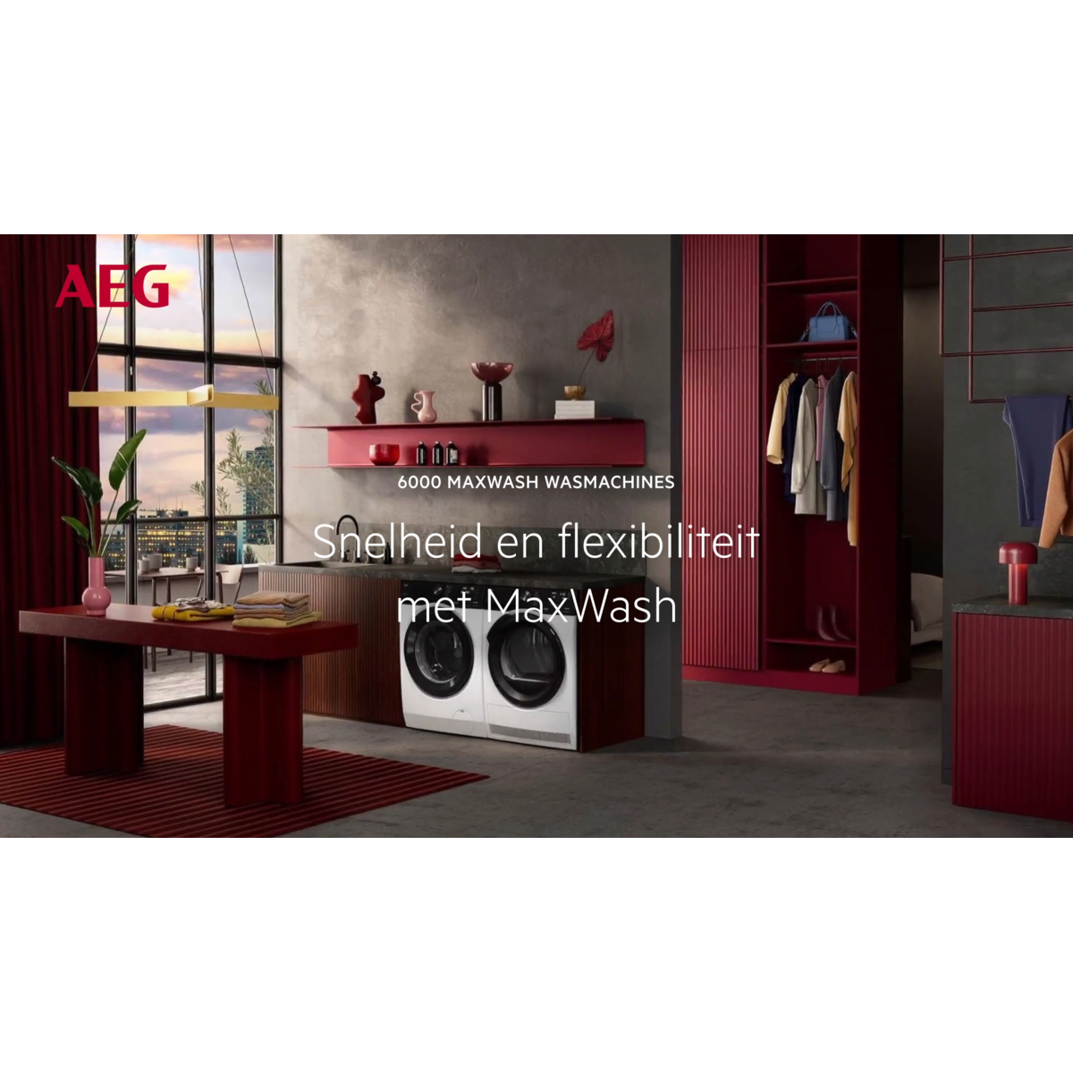 AEG - Wasmachine met voorlader - LF6EL944