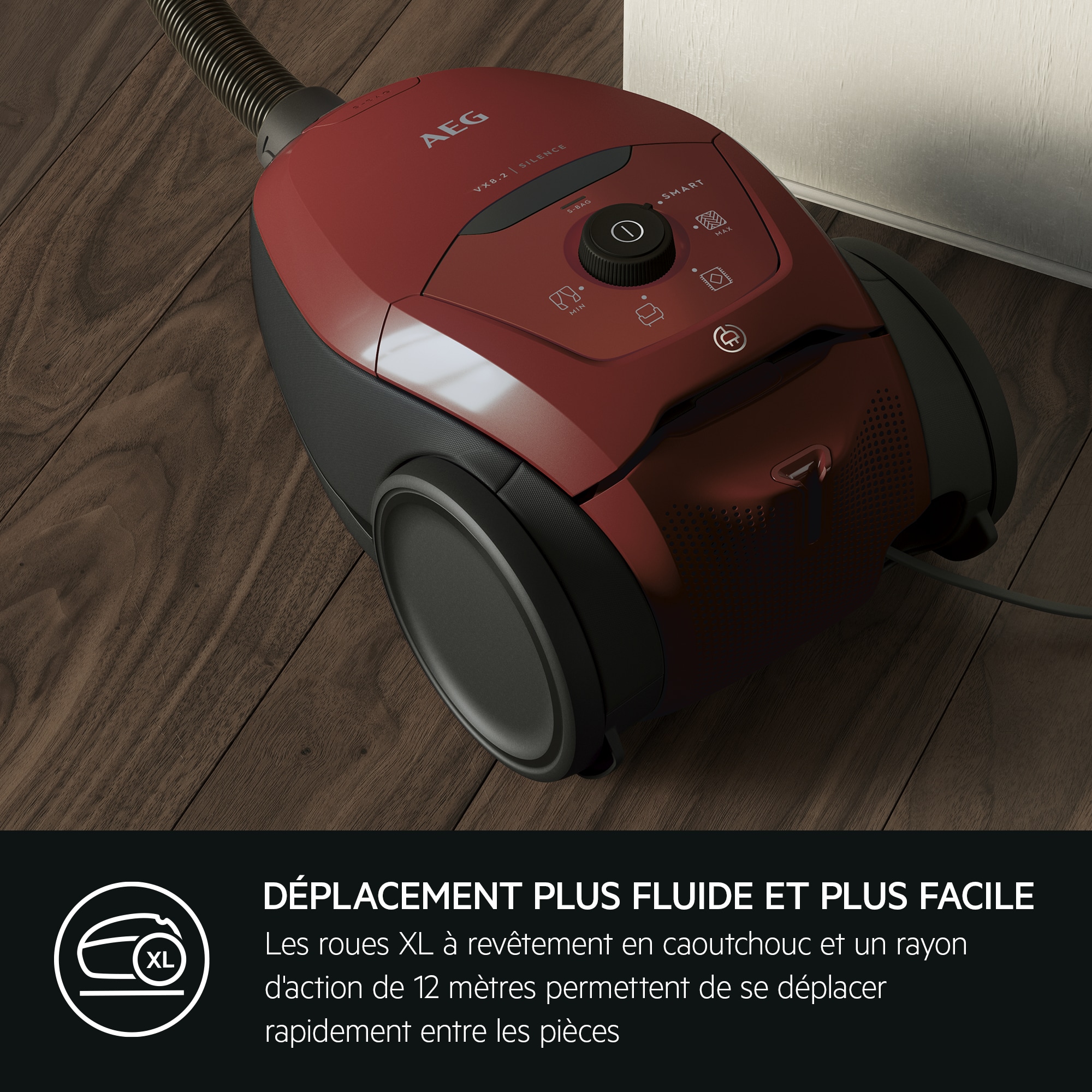 AEG - Aspirateur avec sac - VX82-1-2CR