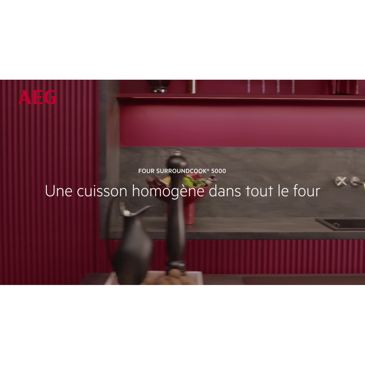 AEG - Four encastrable 60 cm - TU5AB21FSB