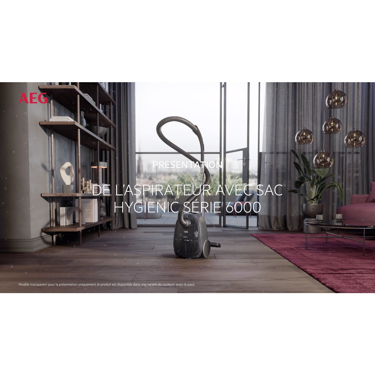 AEG - Aspirateur avec sac - AB61H6SW