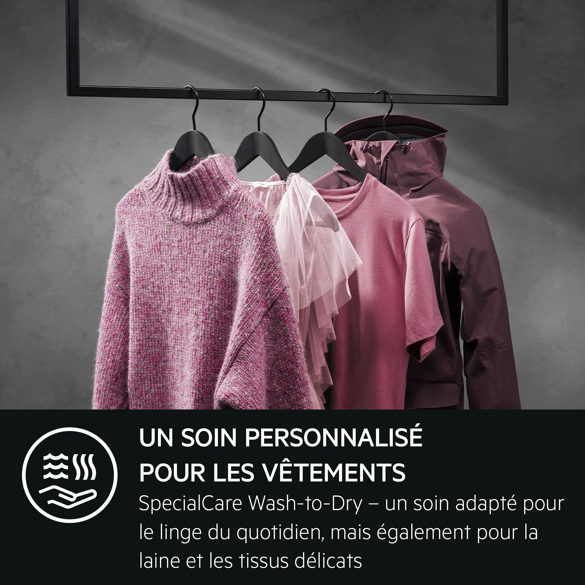 AEG - Lave-linge séchant pose libre - LWR77U966