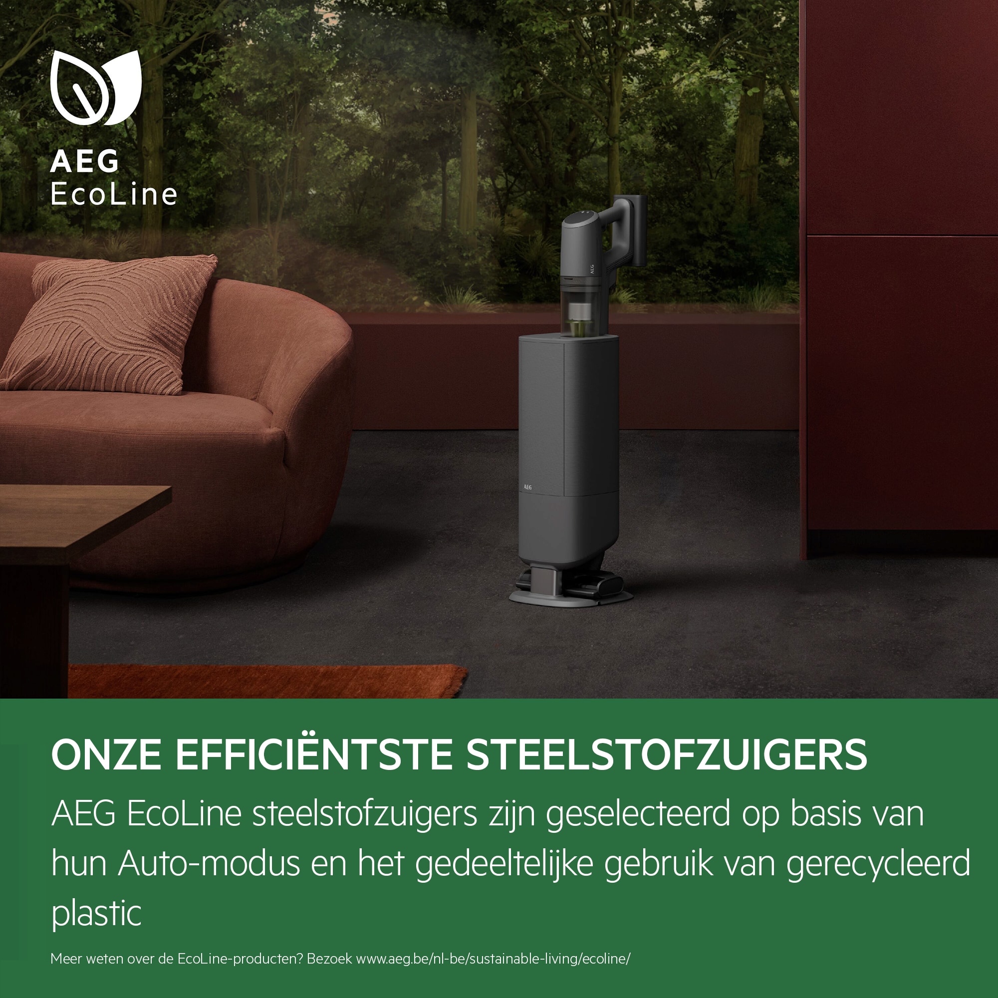 AEG - Draadloze steelstofzuiger - AP83A25XNX