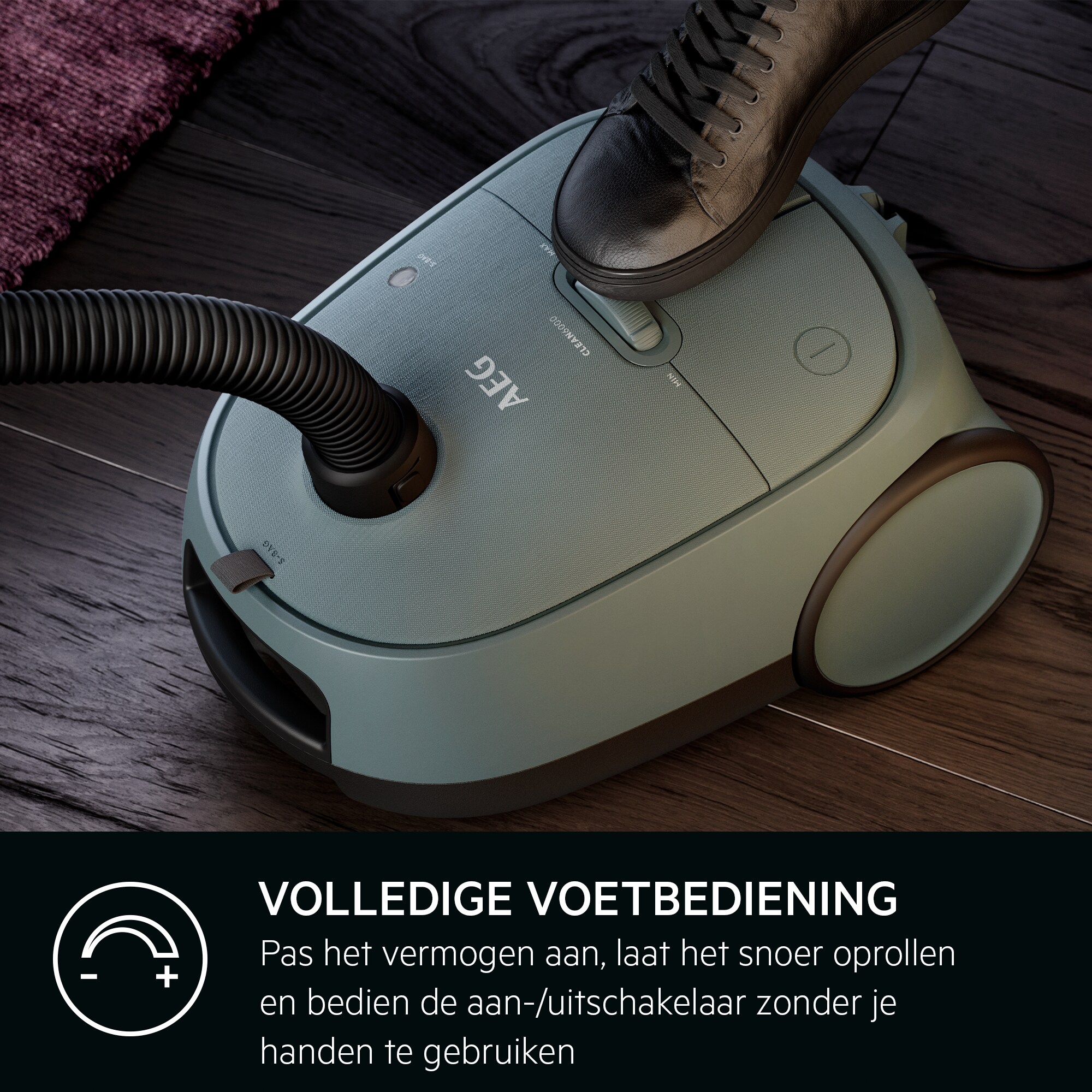 AEG - Stofzuiger met zak - AB61C1OG