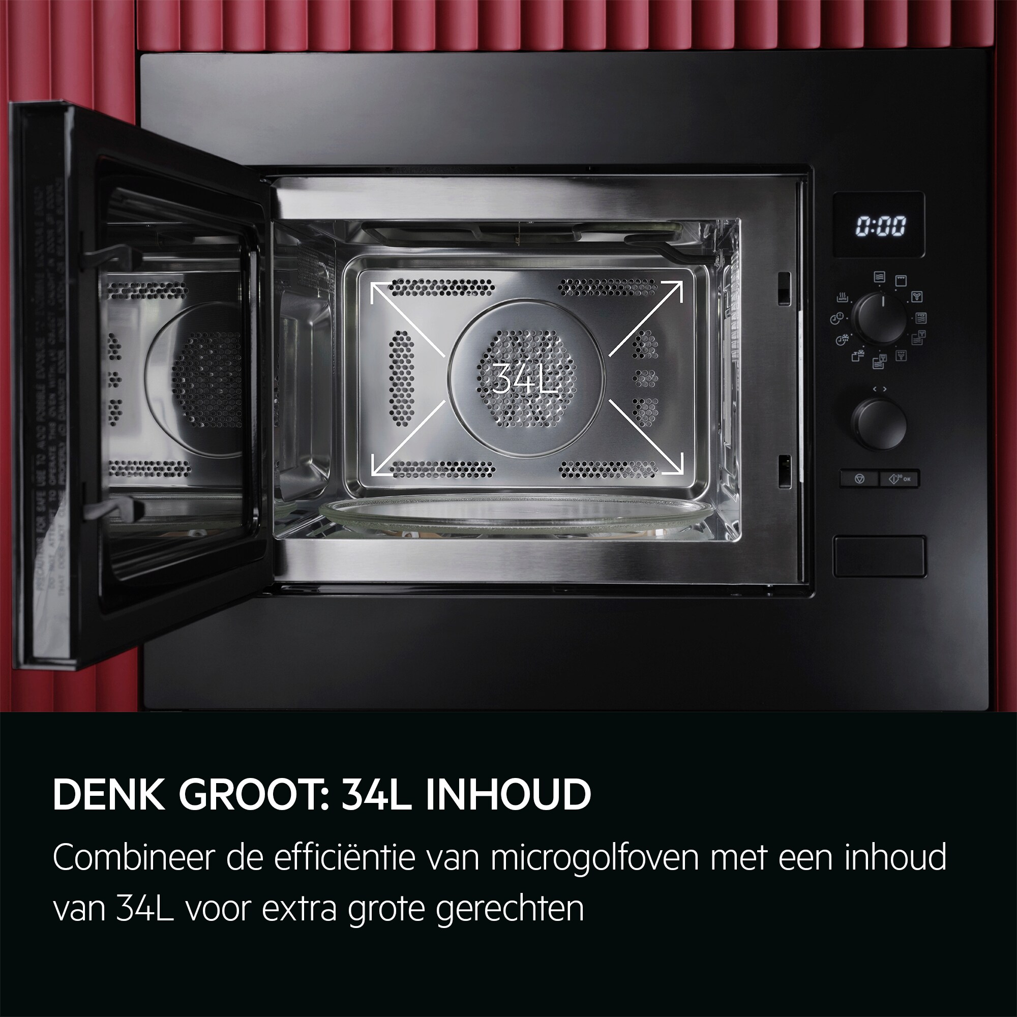 AEG - Inbouw microgolfoven - OS5CM34MB