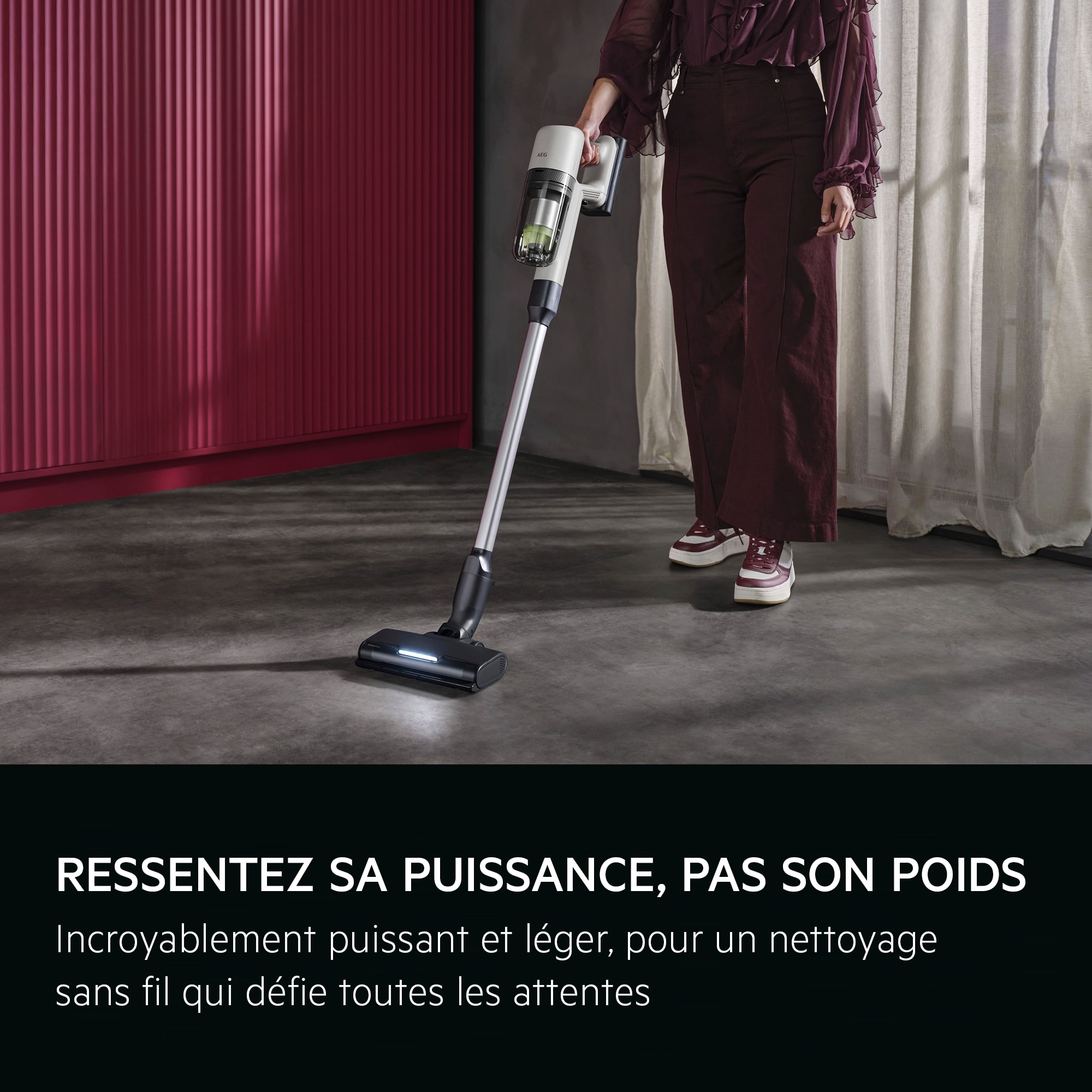 FEEL THE POWER, NOT THE WEIGHT. Incredibly powerful and unbelievably light - for cordless cleaning that defies expectations.