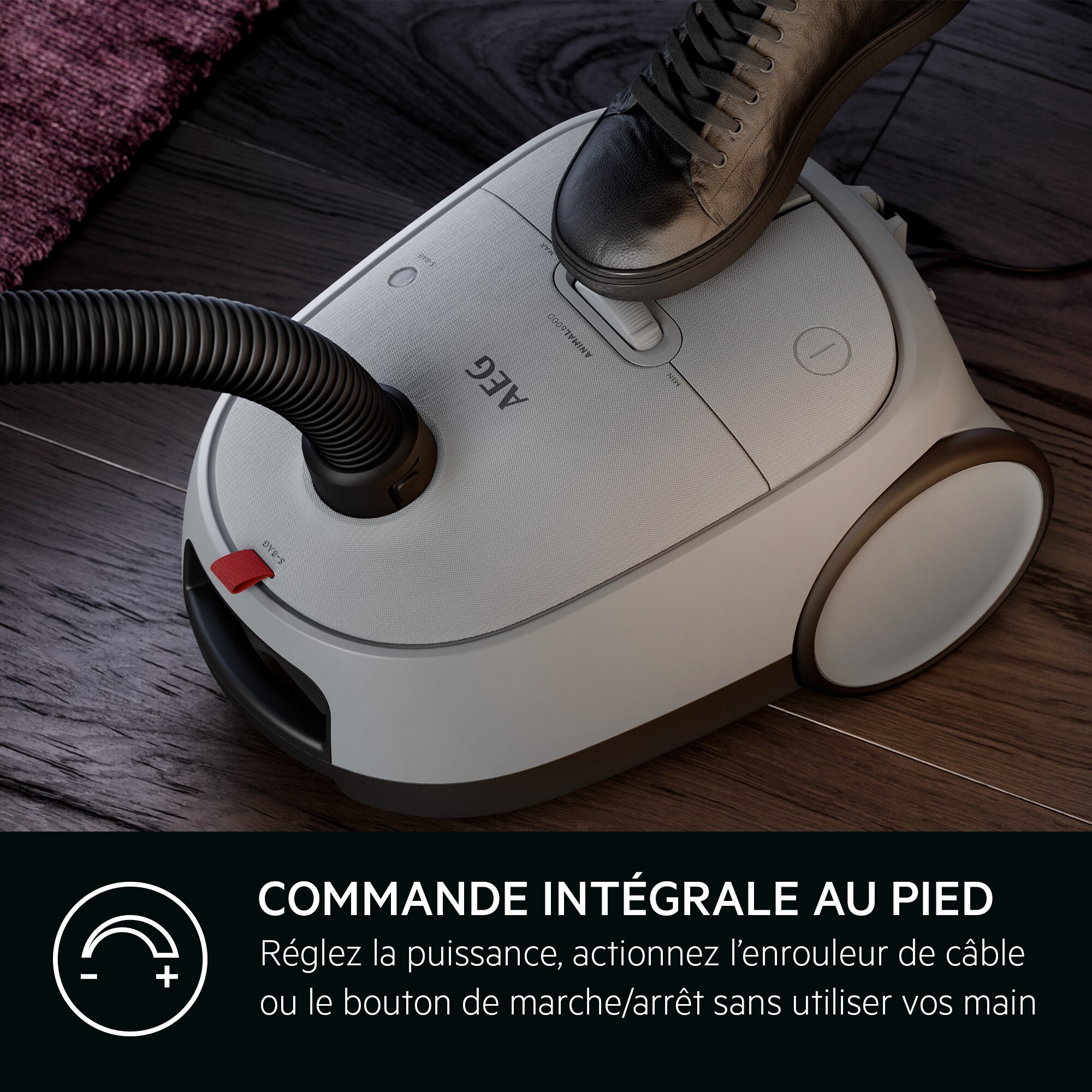 AEG - Aspirateur avec sac - AB61A5UGT