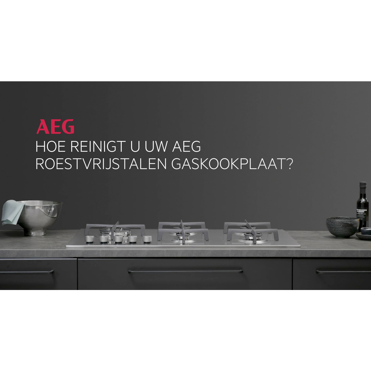 AEG - Gaskookplaat - HGB64420SM
