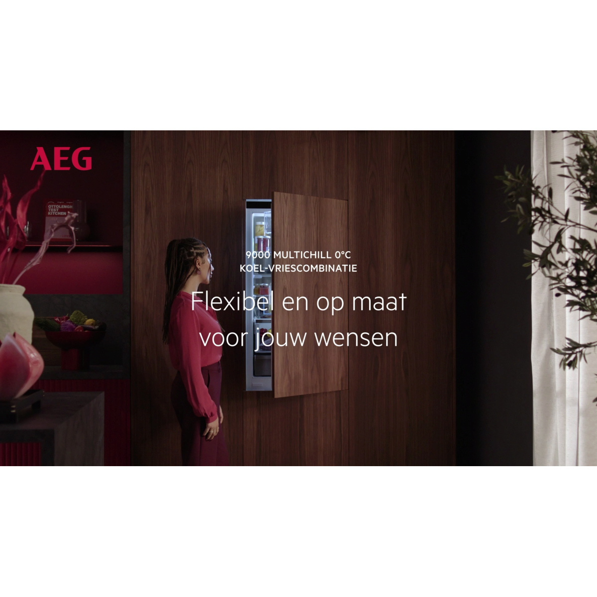 AEG - Inbouw koel-vriescombinatie - EK9B18C