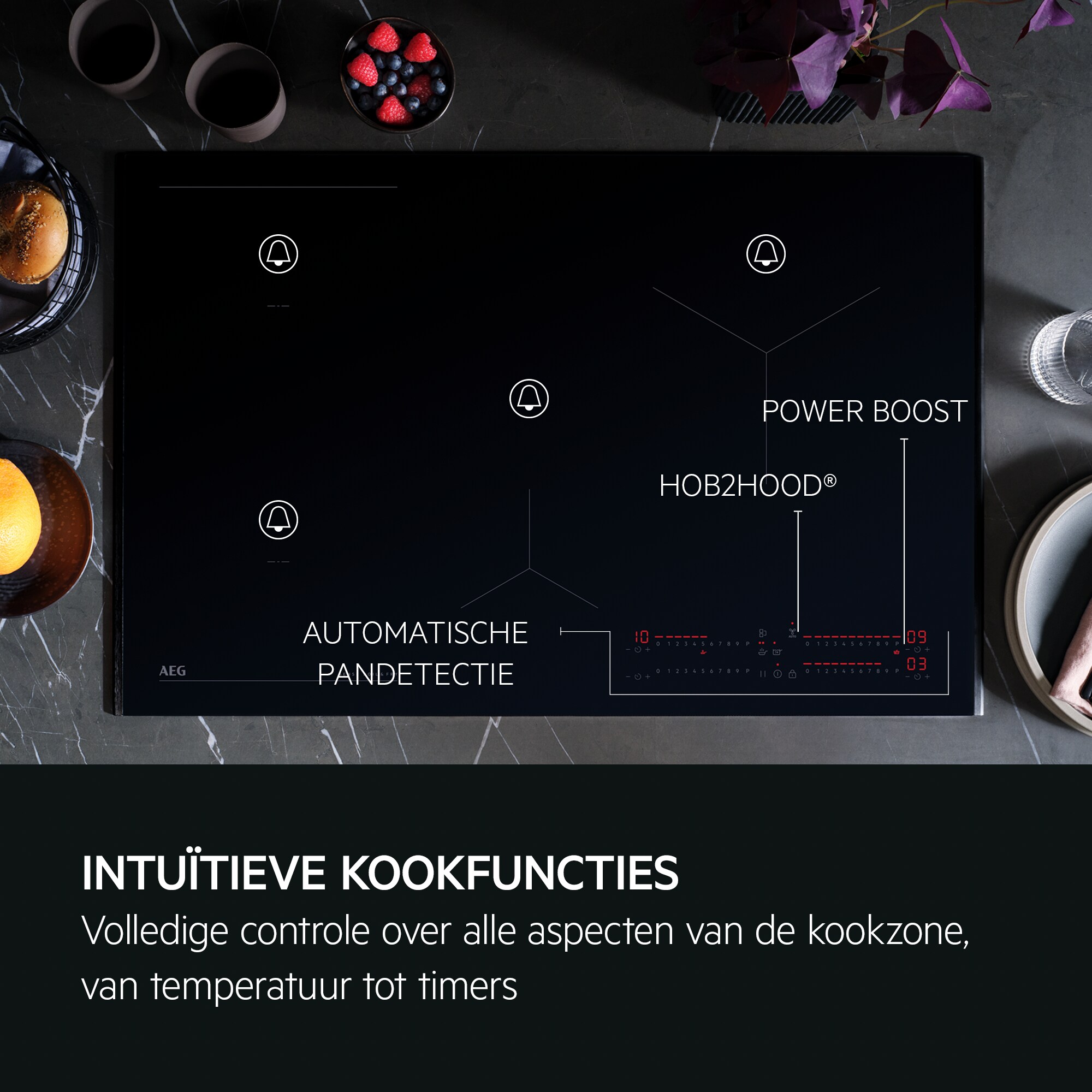 AEG - Inductiekookplaat - NII84B30FB