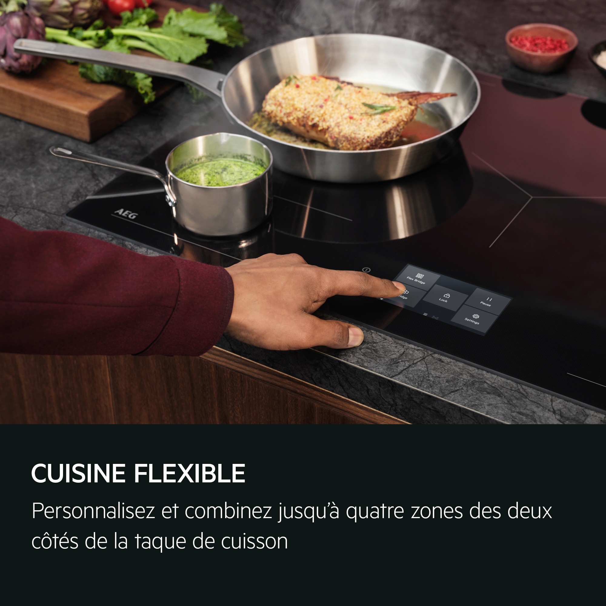 AEG - Taque à induction - PI9000B80