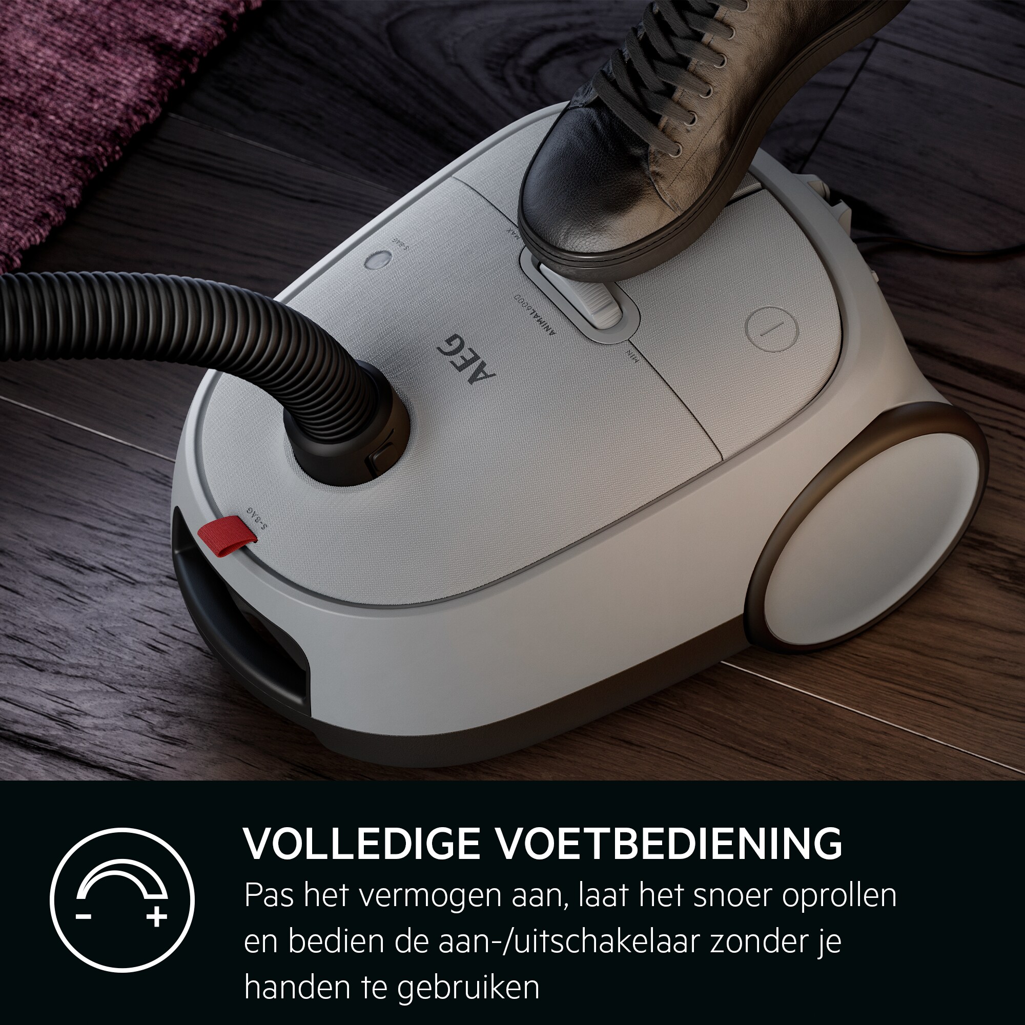 AEG - Stofzuiger met zak - AB61A5UGT