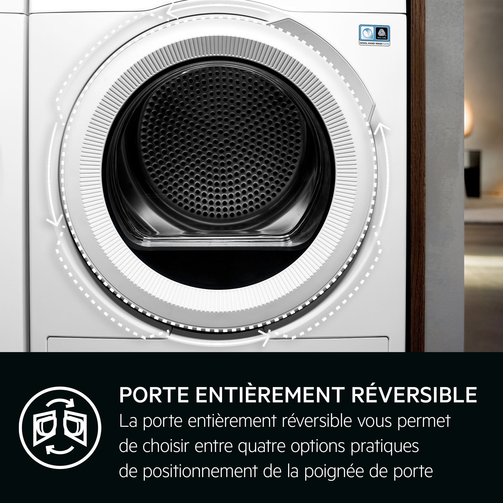 AEG - Sèche-linge pompe à chaleur - TR77L10Z