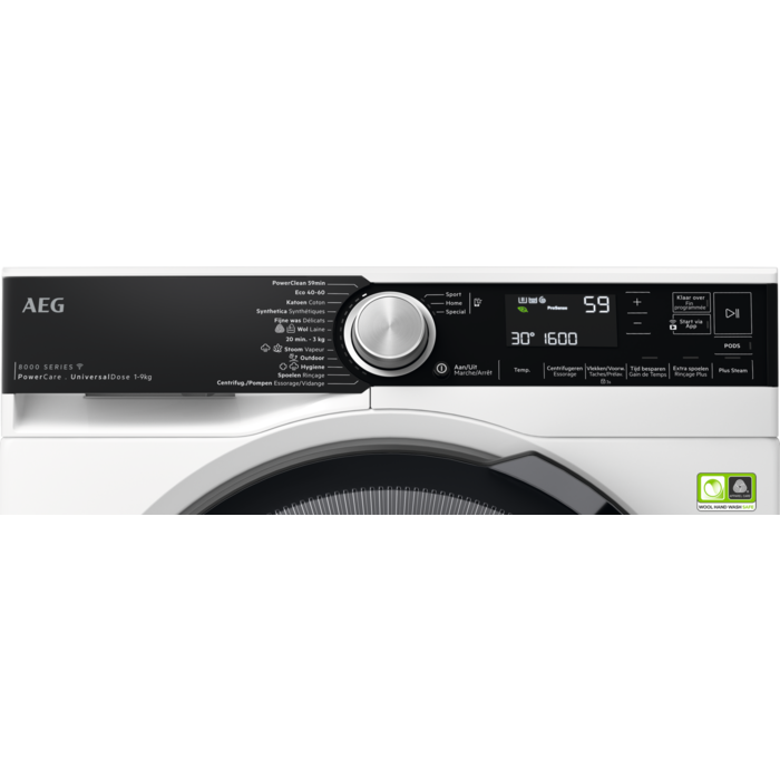AEG - Machine à laver 9 kg - LR87UC966