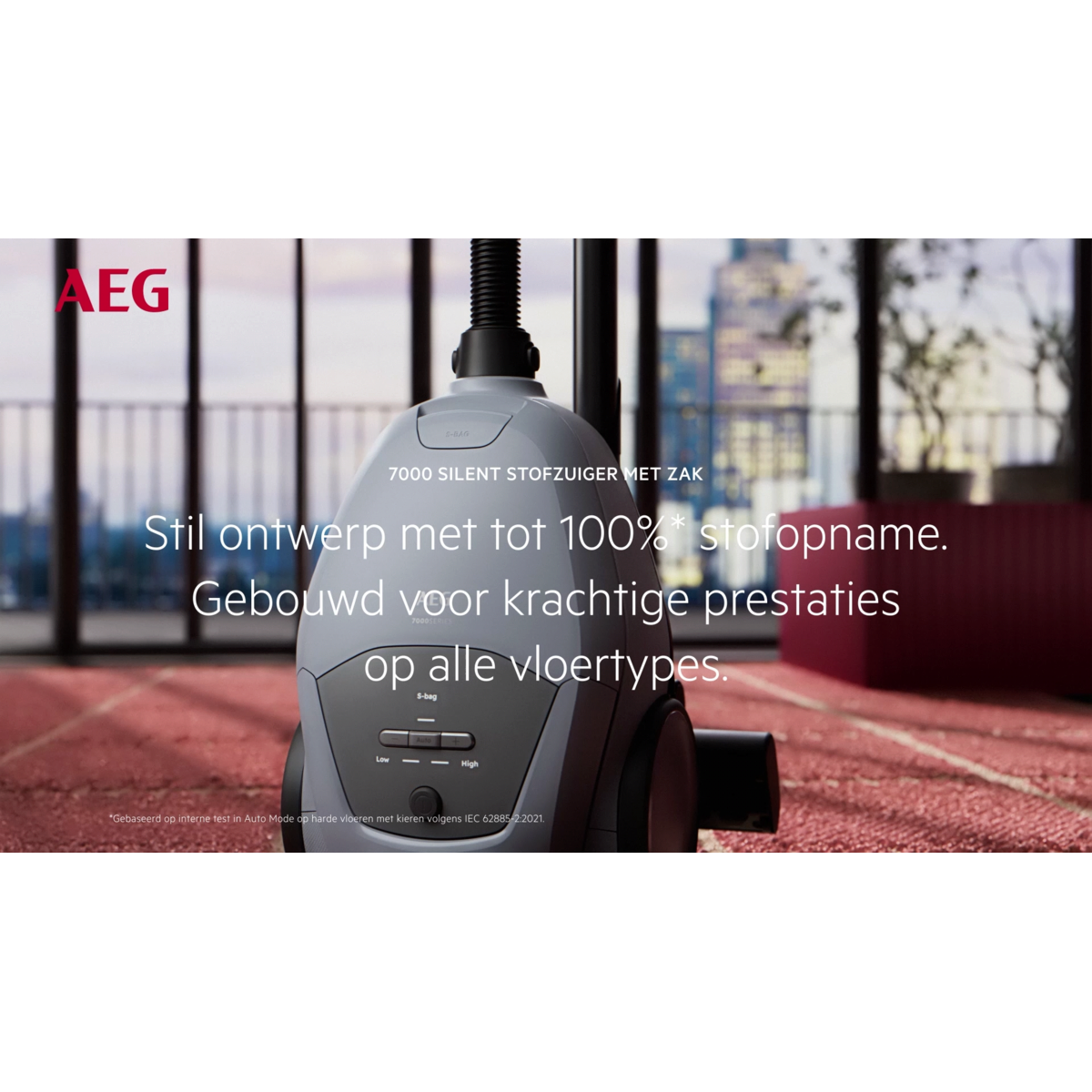 AEG - Stofzuiger met zak - AB71A4LDB