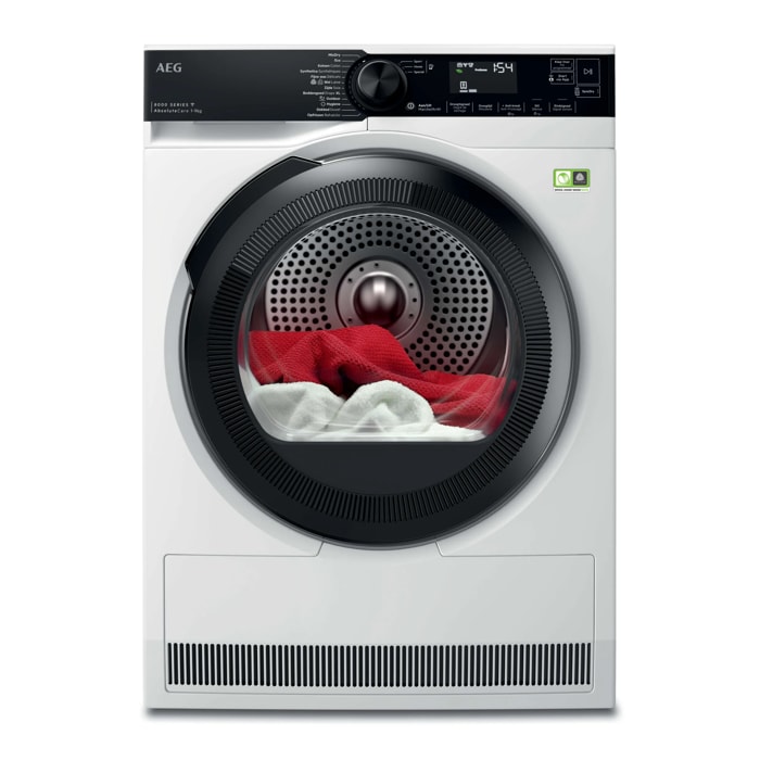 AEG 8000 AbsoluteCare® - Warmtepomp Droogkast 9 kg TR89T64C