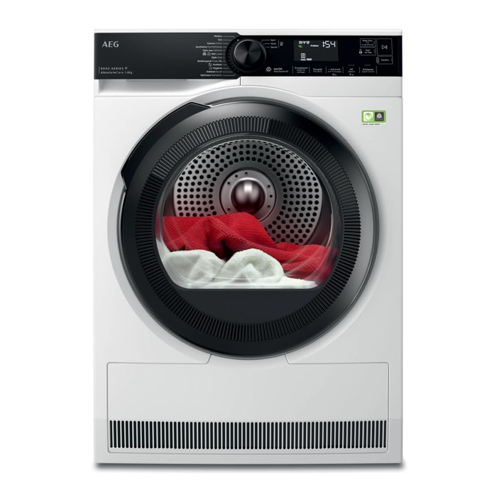 AEG 8000 AbsoluteCare® - Warmtepomp Droogkast 8 kg T86DR8A4PC