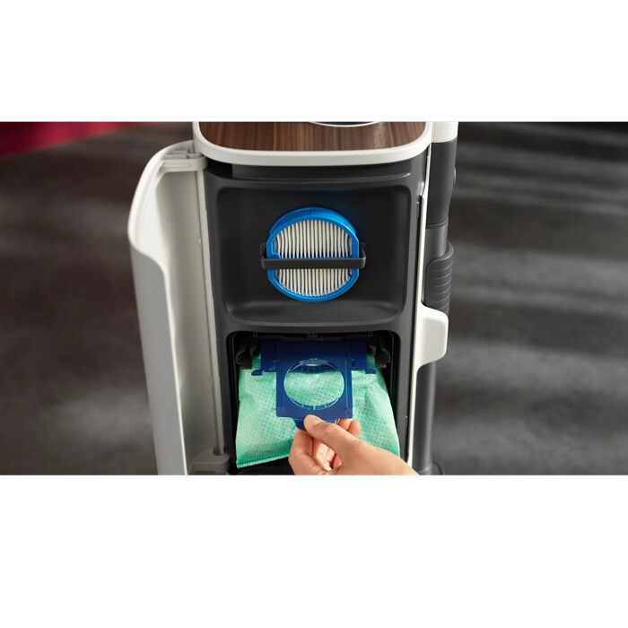 Sealed dust bag system with Anti-Allergy S-Bag®