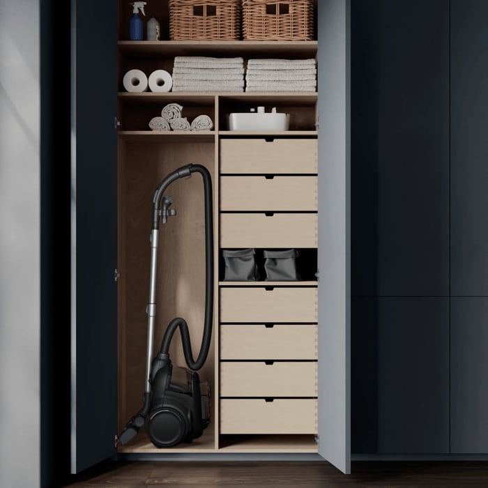 Fits seamlessly in compact places