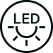 Zuigmond met LED