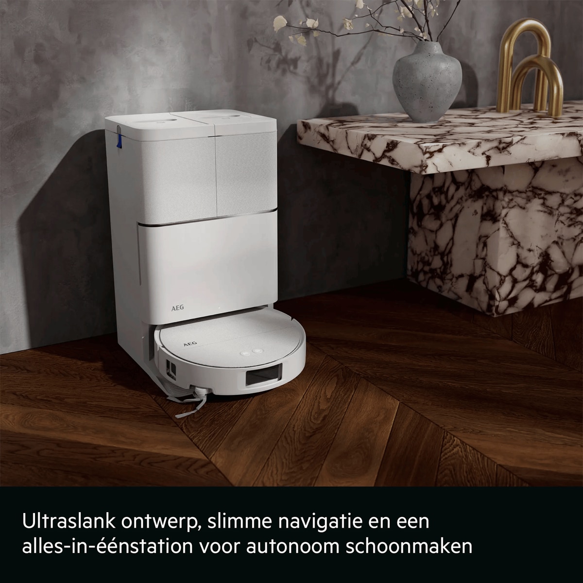 Ultraslanke precisie, slimme navigatie en een alles-in-éénstation voor autonoom schoonmaken