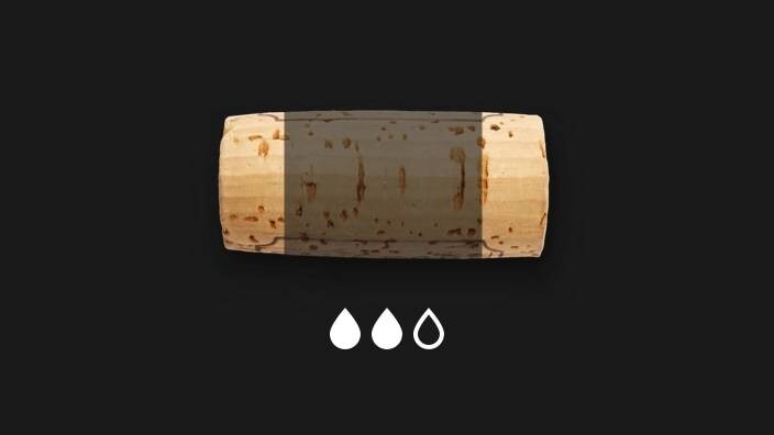 Kurk met een perfecte vochtigheid