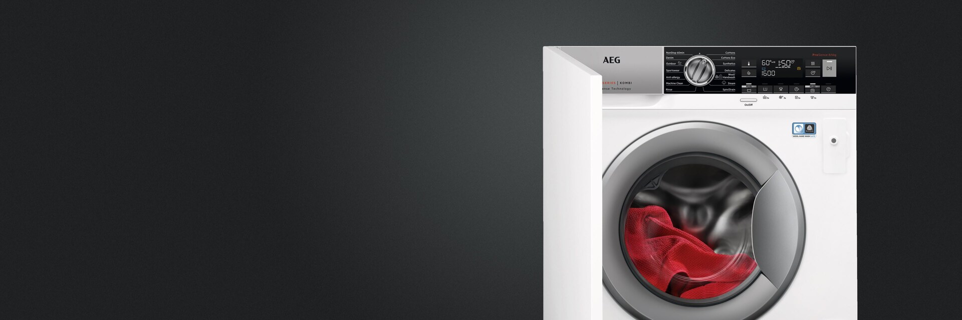 AEG inbouw was-droogcombinaties