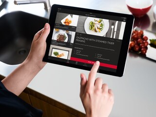Sélection d'une recette sur l'appli My AEG