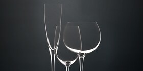 Delicate glazen