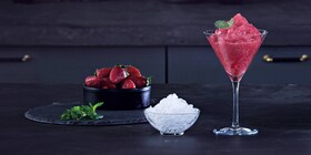 Un daïquiri fraichement préparé par un robot ménager AEG Gourmet Pro