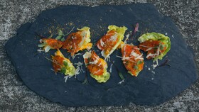 Canapés à la salade César de Catalina